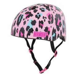 Kask rowerowy KRASH Panthera Różowy dla Dzieci (rozmiar M)