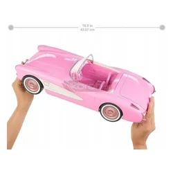 LALKA BARBIE FILMOWE AUTO HOT WHEELS CORVETTE samochód zdalnie sterowany RC HPW40