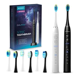 Szczoteczka soniczna BERDSEN Galaxy Duo (2 sztuki) Czarny i Biały