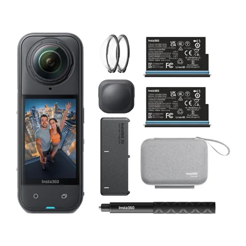 Zestaw Insta360 X5 Essentials Bundle + mikrofon Hollyland Lark M2