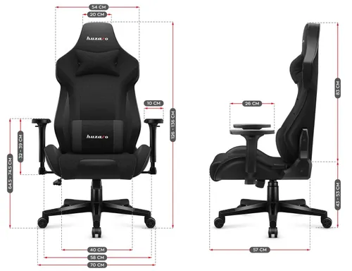 Fotel HUZARO Force 7.6 Czarny