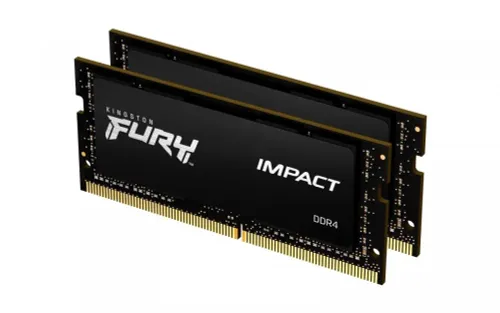 Pamięć Kingston FURY Impact DDR4 64GB (2 x 32GB) 3200 CL20 SODIMM Czarny