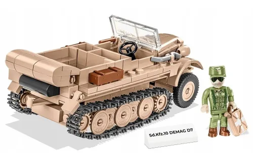 Конструктор COBI Sd.Kfz 10 Demag D7