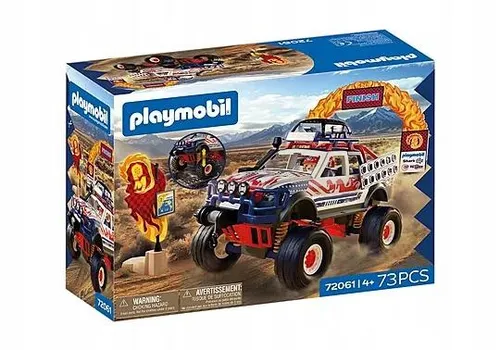 PLAYMOBIL 72061 Ciężarówka terenowa zestaw dla dzieci +4 lata
