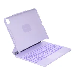 Etui na iPad Air 13 cali TYPECASE Edge+ Jasnofioletowy Klawiatura