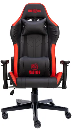 Fotel MAD DOG GCH701R Czarno-czerwony