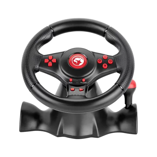 Kierownica Marvo Onaga 30 z pedałami do PS4, PS3, Xbox One, Xbox 360, Nintendo Switch, PC Force Feedback