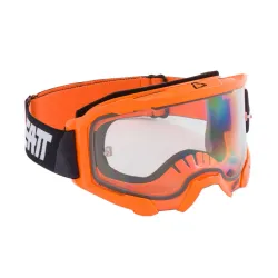 Велосипедные очки Leatt Velocity 4.5 неоновый оранжевый/прозрачный