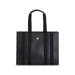 Сумка Tommy Hilfiger Th Identity Med Tote AW0AW15569 Black BDS