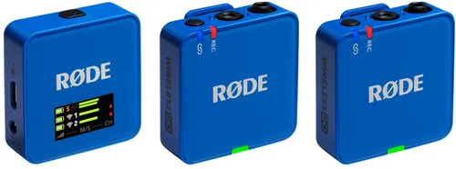 System bezprzewodowy RODE Wireless Go III Niebieski