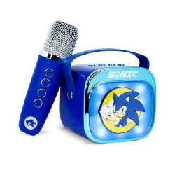 Mikrofon z głośnikiem Bluetooth OTL Technologies Sonic The Hedgehog 5W Niebieski