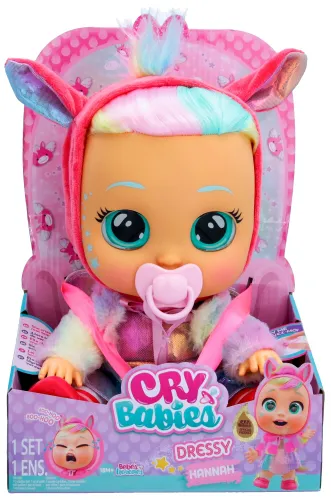 Lalka CRY BABIES Dressy Fantasy Hannah 88436