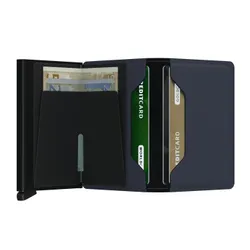 RFID Cüzdan Koruma Gizli Slimwallet Mat-nightblue