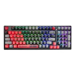 Klawiatura gamingowa A4Tech Bloody S98 Sports BLMS Red Plus przewodowa mechaniczna podświetlana czarna