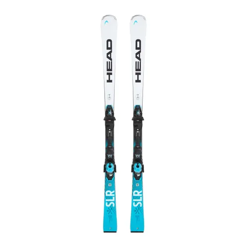 Narty zjazdowe HEAD WC Rebels e.SLR + wiązania PR 11 GW white/blue