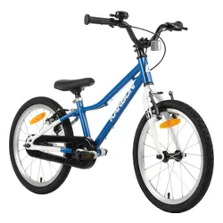Rower dziecięcy KARBON Superlight 18 cali dla chłopca Niebieski