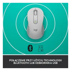 Myszka Logitech Signature M650 M - biały