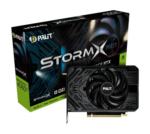 Karta graficzna Palit GeForce RTX 4060 Ti StormX 8GB GDDR6 128bit DLSS