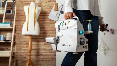 Maszyna do szycia Overlock CECOTEC Belle Couture Biały