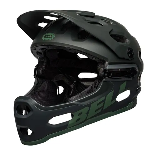 Kask rowerowy Bell Full Face Super 3R MIPS matte green