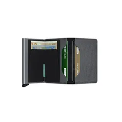 RFID Gizli Slimwallet Twist-grey Küçük Cüzdan