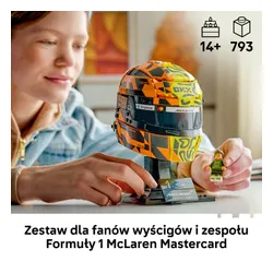 LEGO 43023 Editions Kask Lando Norris McLaren Mastercard F1 Team