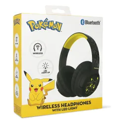Słuchawki nauszne OTL Pokemon Pikachu Czarny