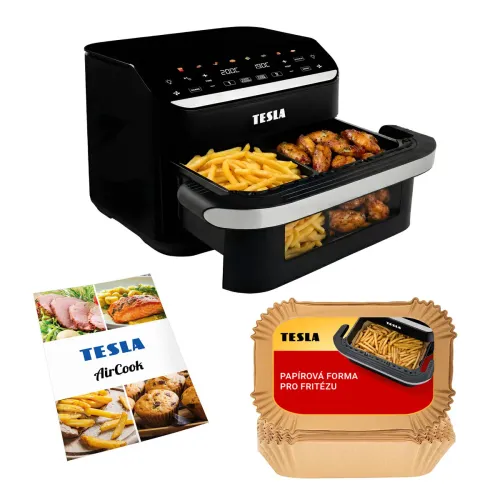 Air fryer Tesla AirCook DualHeat QD575 XXL 2900W 10l