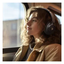Słuchawki bezprzewodowe Tronsmart Sounfii Q20S Hybrid ANC Nauszne Bluetooth 5.3 Czarny