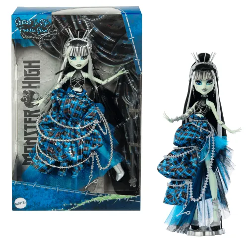 LALKA MONSTER HIGH FRANKIE STEIN Stitched in Style, lalka kolekcjonerska HRL66