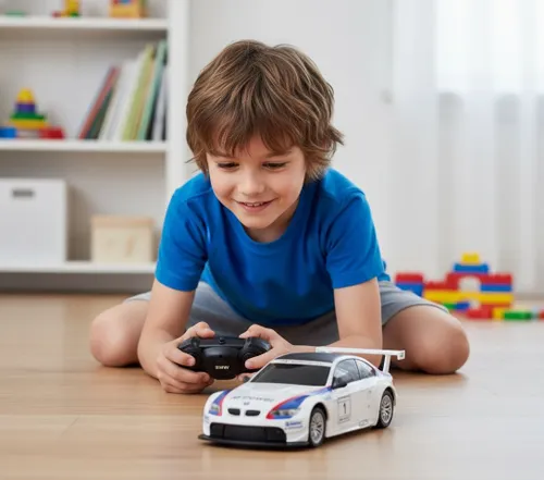 Zdalnie sterowany samochód COIL auto BMW białe 1:24 na pilota
