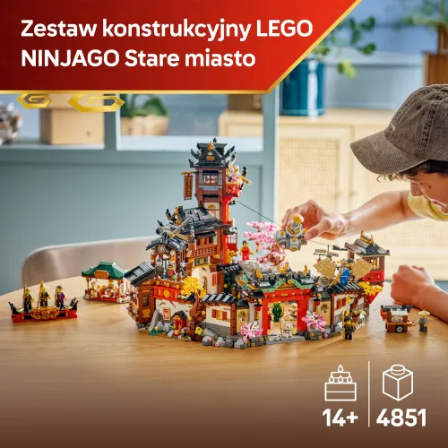 LEGO 71861 NINJAGO Stare miasto — 15-lecie