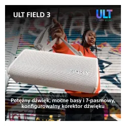 Głośnik Bluetooth Sony ULT Field 3 SRS-ULT30H Szary + Słuchawki bezprzewodowe ULT Wear WH-ULT900NB Czarny
