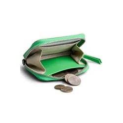 Кошелек Bellroy Folio Piccolo, кожаный, неоново-зеленый