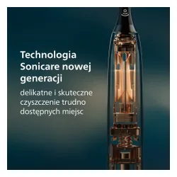 Szczoteczka soniczna PHILIPS Sonicare DiamondClean 9000 HX9213/84 Ciemnozielony
