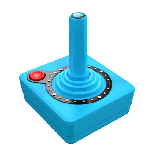 Joystick Atari CX40+ Pac-Man Edition do Atari 2600+ / 7800+ Bezprzewodowy Niebieski