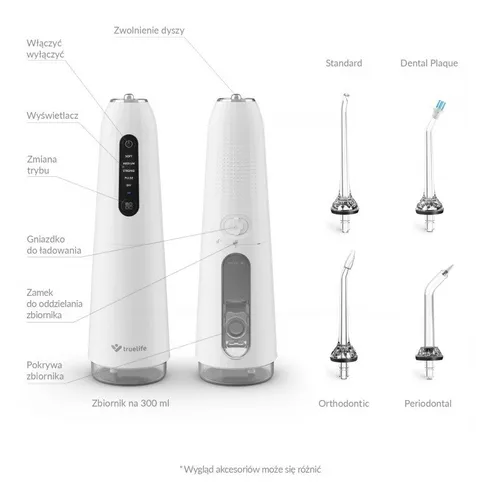 Irygator TRUELIFE AquaFloss Compact C200 Biały