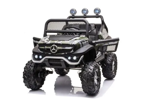 Auto Na Akumulator Samochód Mercedes Unimog S Lakier 4X4 LED Skóra Pilot Eva
