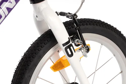 Rower dziecięcy KARBON Superlight 16 cali dla chłopca Fioletowy