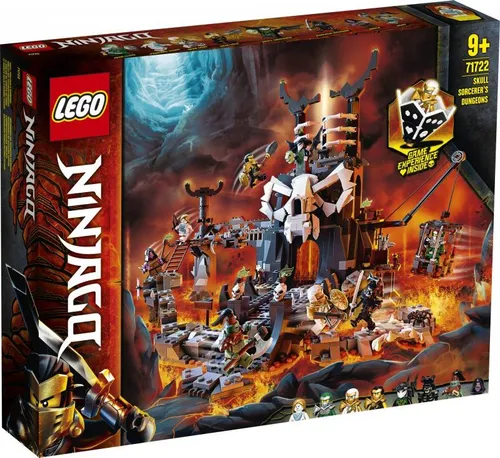 Конструктор Lego Ninjago подземелье скелетного колдуна (71722)