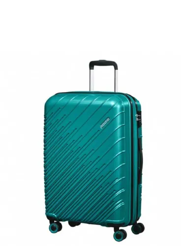 Walizka średnia poszerzana American Tourister Speedstar - deep turquoise