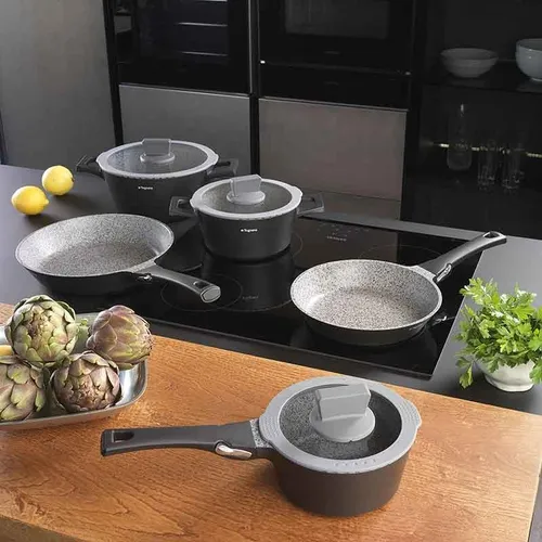 TOGNANA Ambiziosa 4 l - garnek aluminiowy z nakładkami na uchwyty