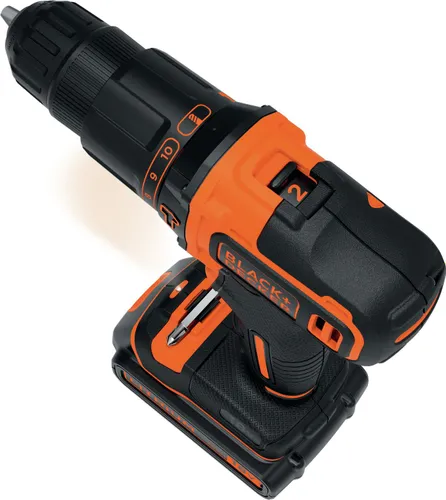 Akülü Matkap Black &amp; Decker BDCHD18BAFC 18 V 2x1.5 Ah pil