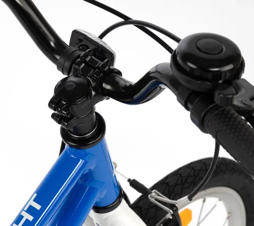 Rower dziecięcy KARBON Superlight Automatic 18 cali dla chłopca Niebieski