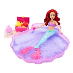 Lalka DISNEY PRINCESS Wodna zabawa Arielki HWB39