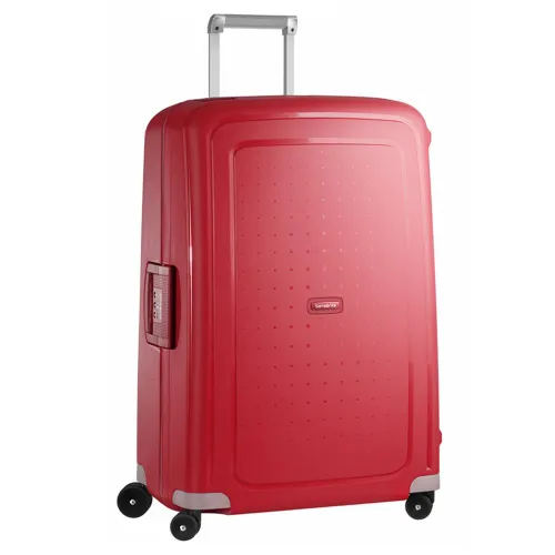 Большой чемодан Samsonite S'Cure - crimson red