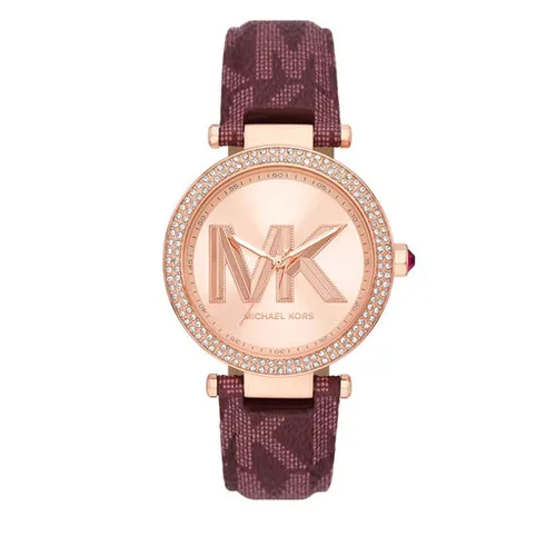 Michael Kors Parker Saat Mk2974 Bordo / Gül Altın