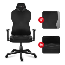 Fotel HUZARO Combat 6.2 RGB Czarny