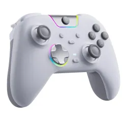 Pad EasySMX X05Pro do Nintendo Switch, PC Bezprzewodowy Biały + Stacja dokująca