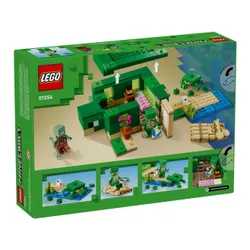 LEGO Minecraft 21254 черепаховый пляжный домик